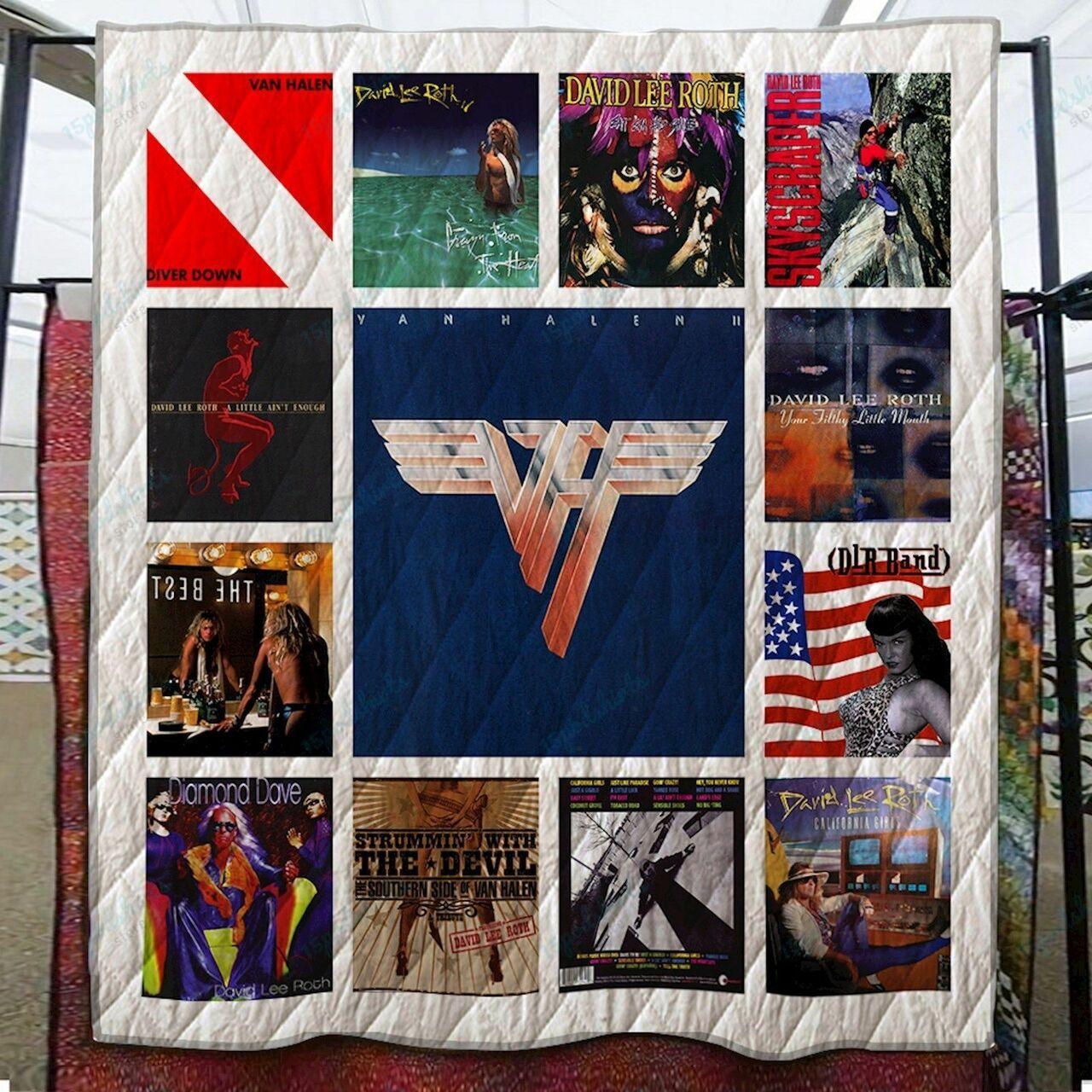 David Lee Roth Quilt Blanket