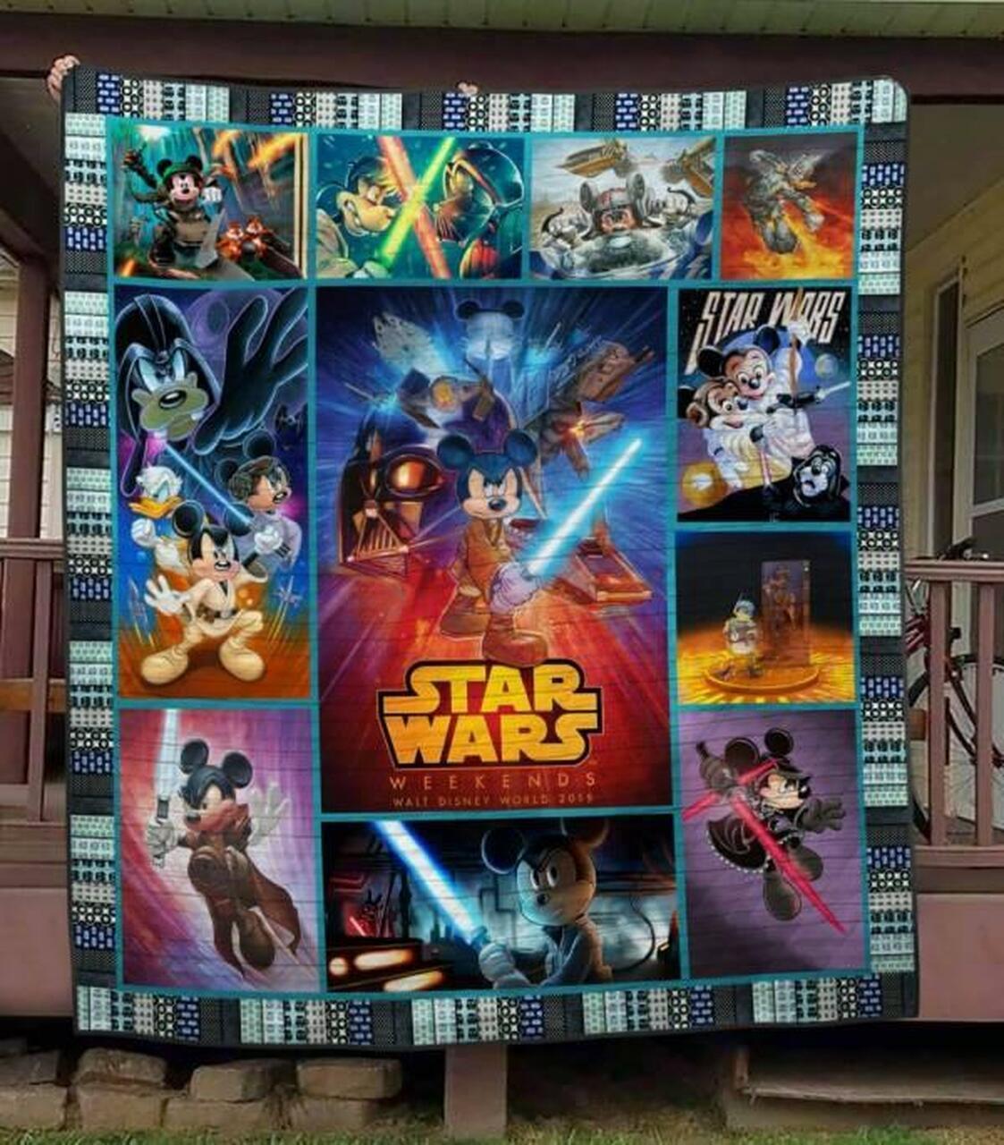Starwar Mickey Quilt Blanket Hvt230515 Quilt