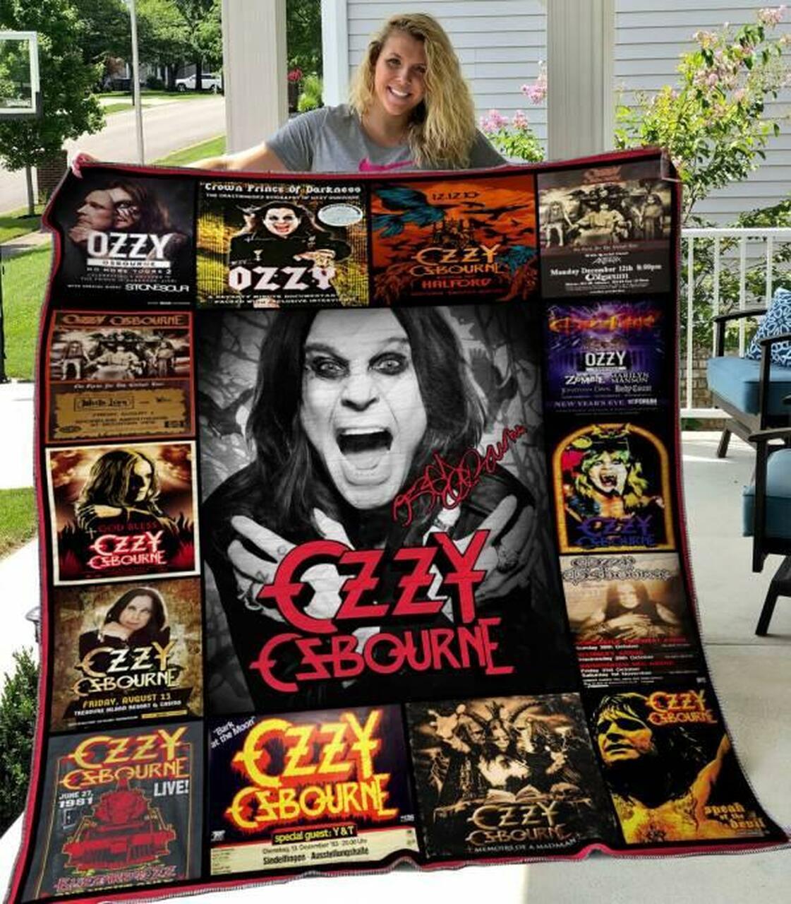 Ozzbourne Quilt Blanket Hvt060614 Quilt