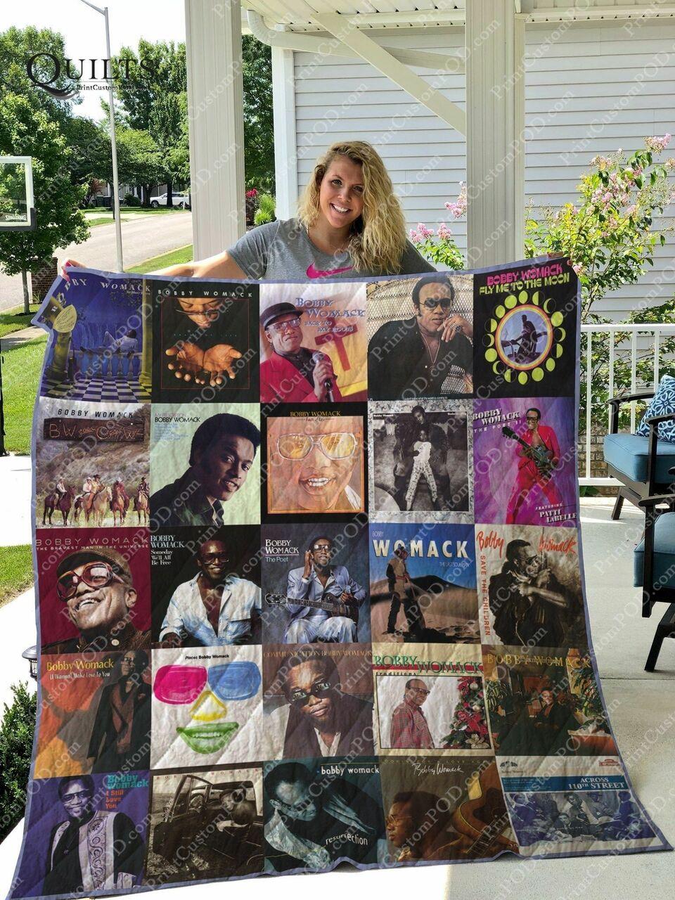 Bobby Womack Al Quilt Blanket For Ver 25