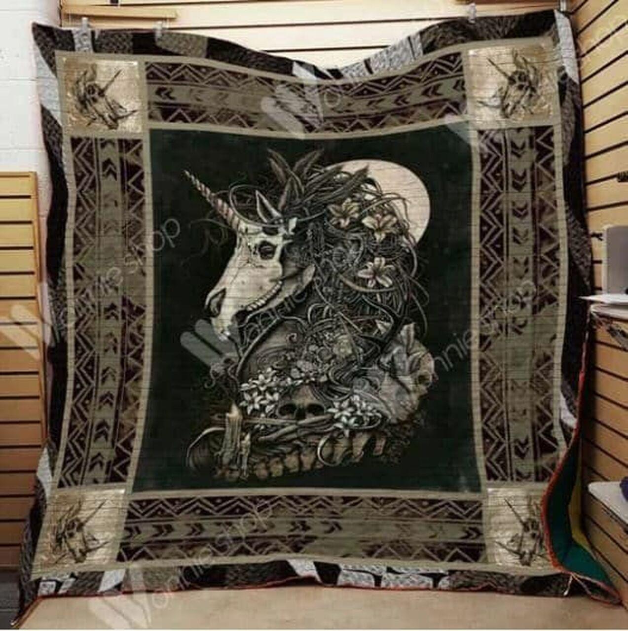 Unicorn Unicokull Cla18120956Q Quilt Blanket