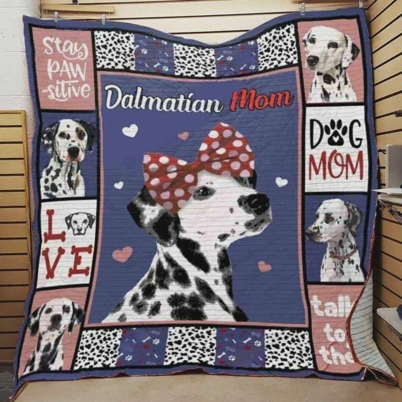 Dalmatian Mtay Pitive Quilt Blanket Greattomized Blanket G For Birthday C Thgiving