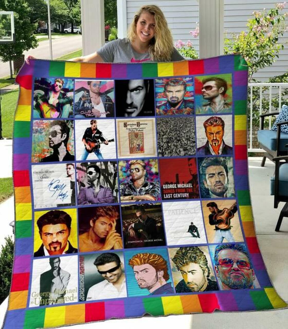 George Michael Quilt Blanket Hvt060627 Quilt