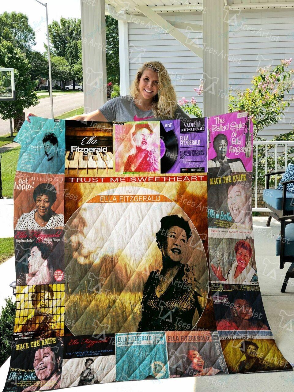 Ella Fitzgerald Quilt Blanket 0794
