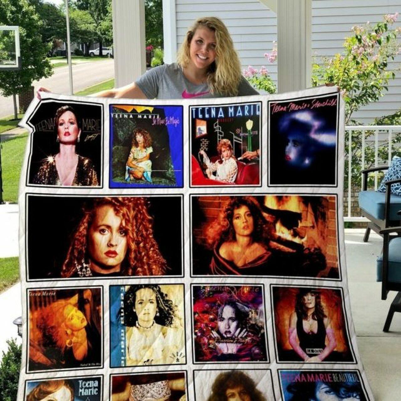 Teena Marie Quilt Blanket