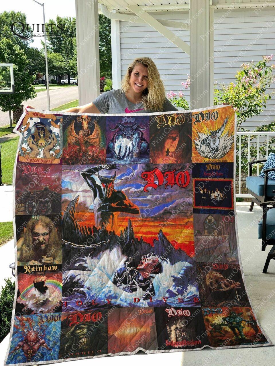 Ronnie J Dio Al Quilt Blanket For Ver 17