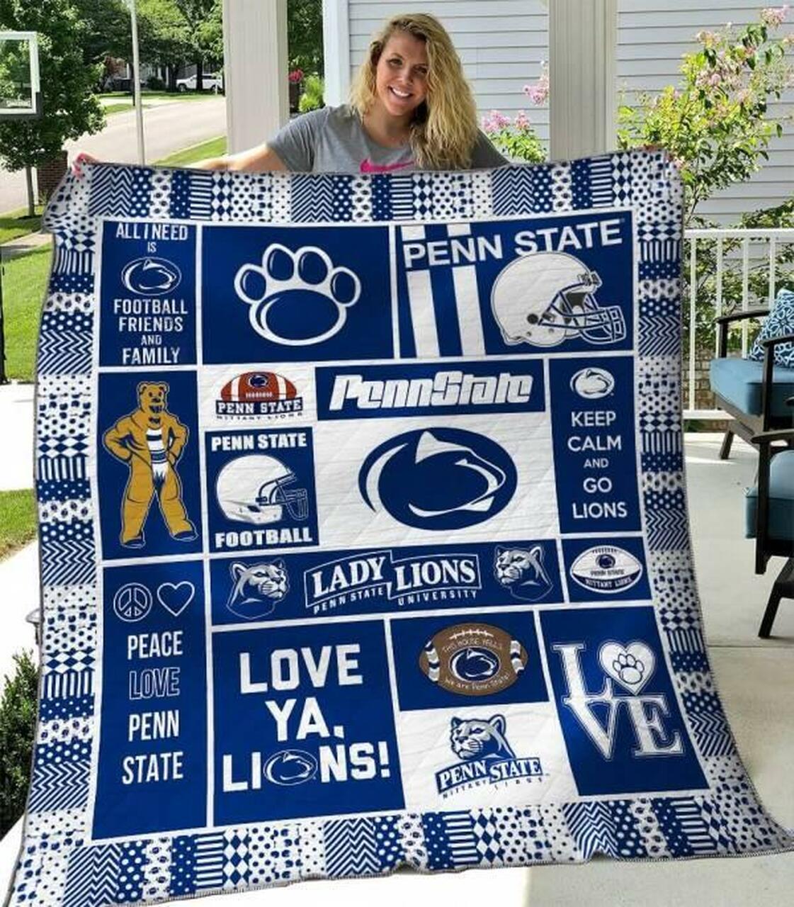 Petate Nittany L Quilt Blanket B230508 Quilt