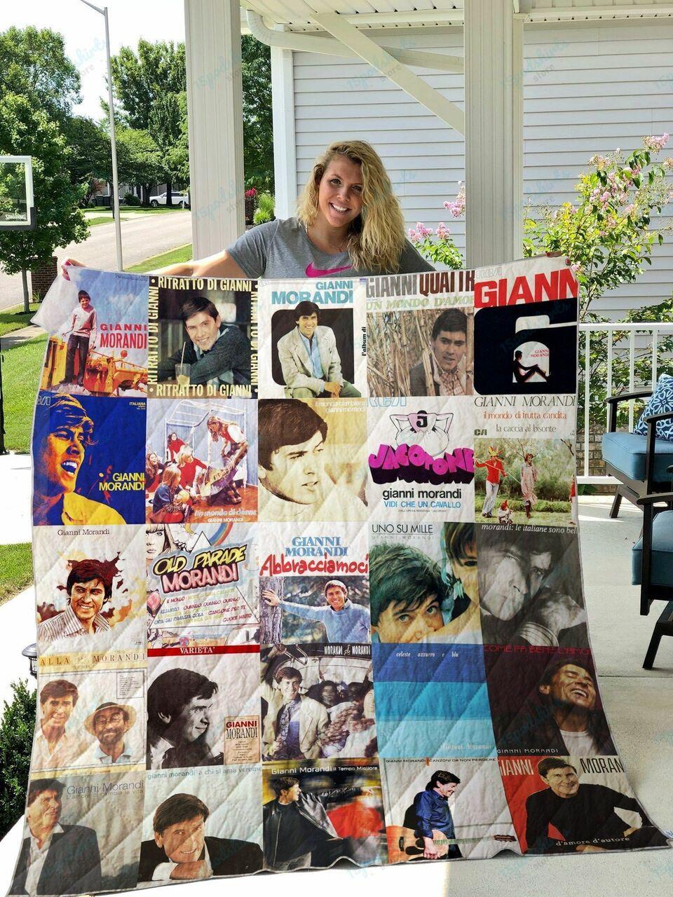 Gianni Morandi Quilt Blanket
