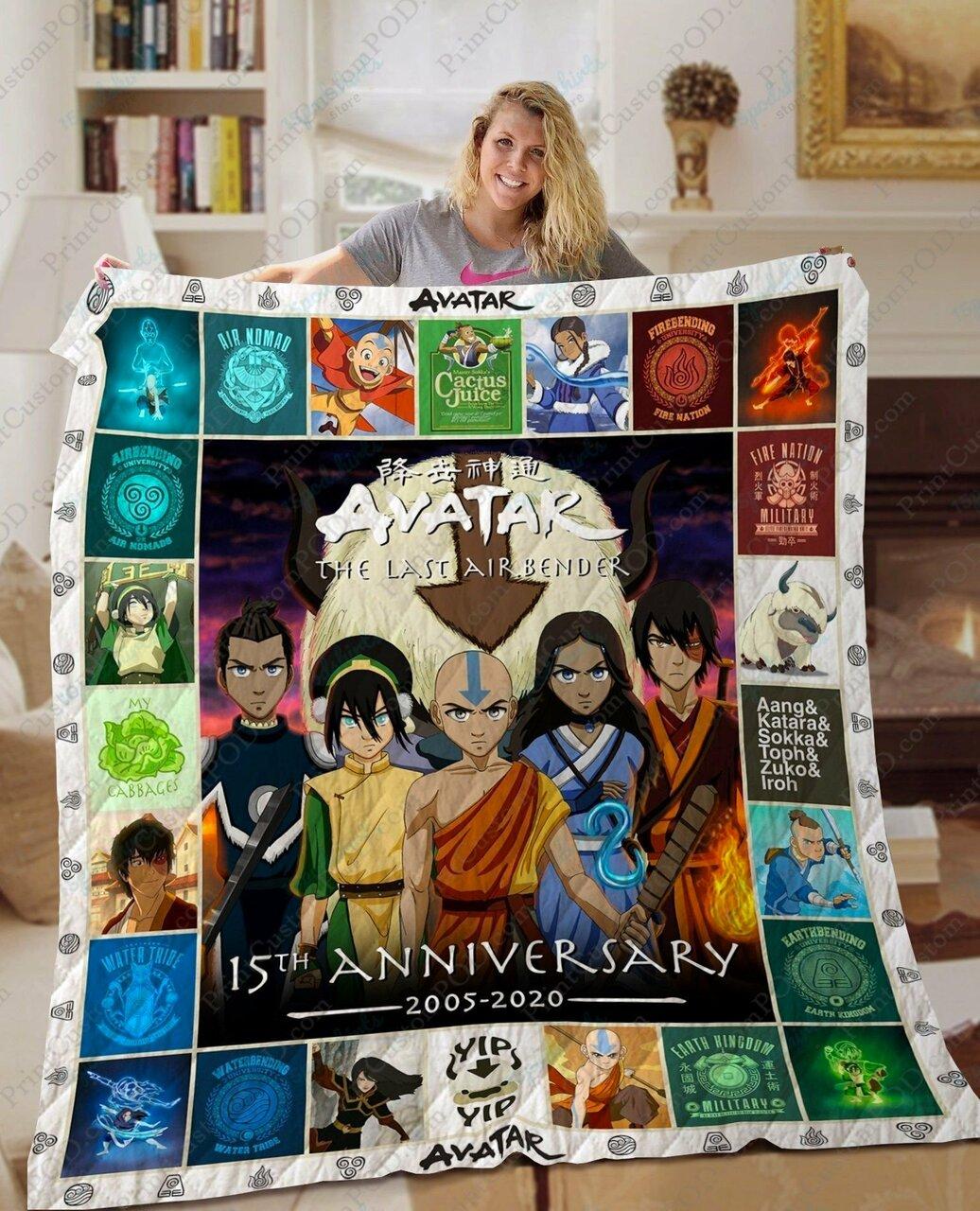 Ta Avatar Thet Airbender Quilt Blanket