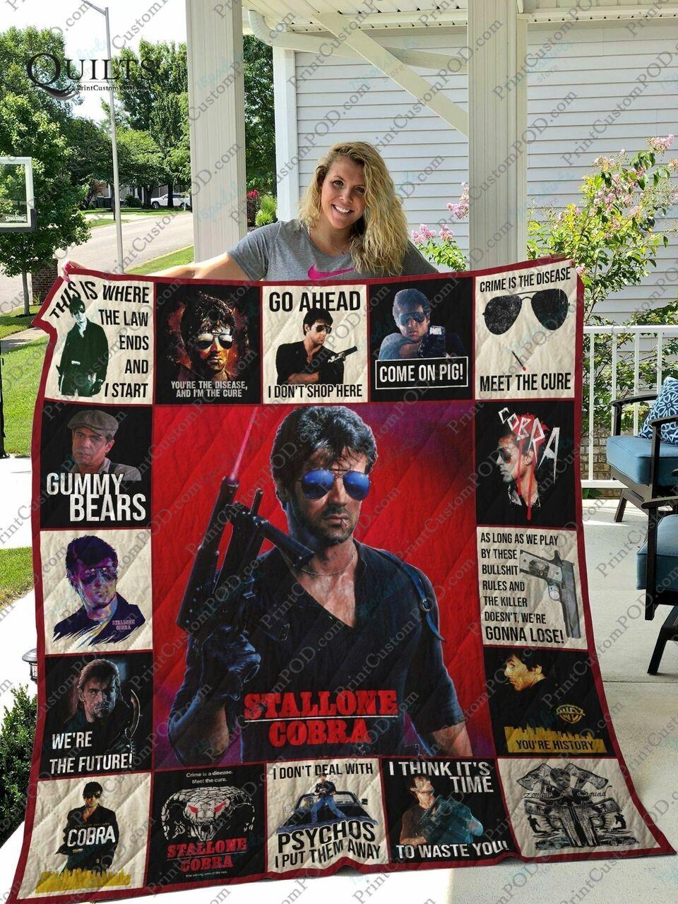 Cobra 1986 Quilt Blanket For Ver 17
