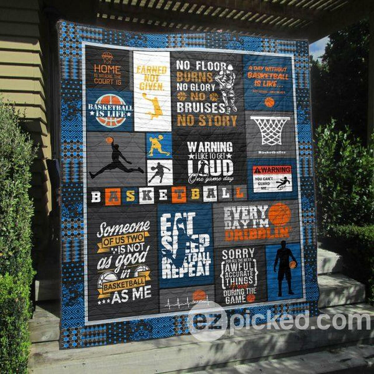 Hom Where The Cour Quilt Blanket Py68 Quilt