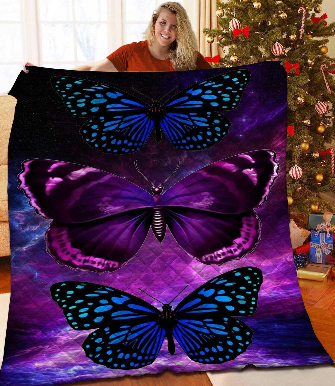 Butterfly Cla05120442Q Quilt Blanket