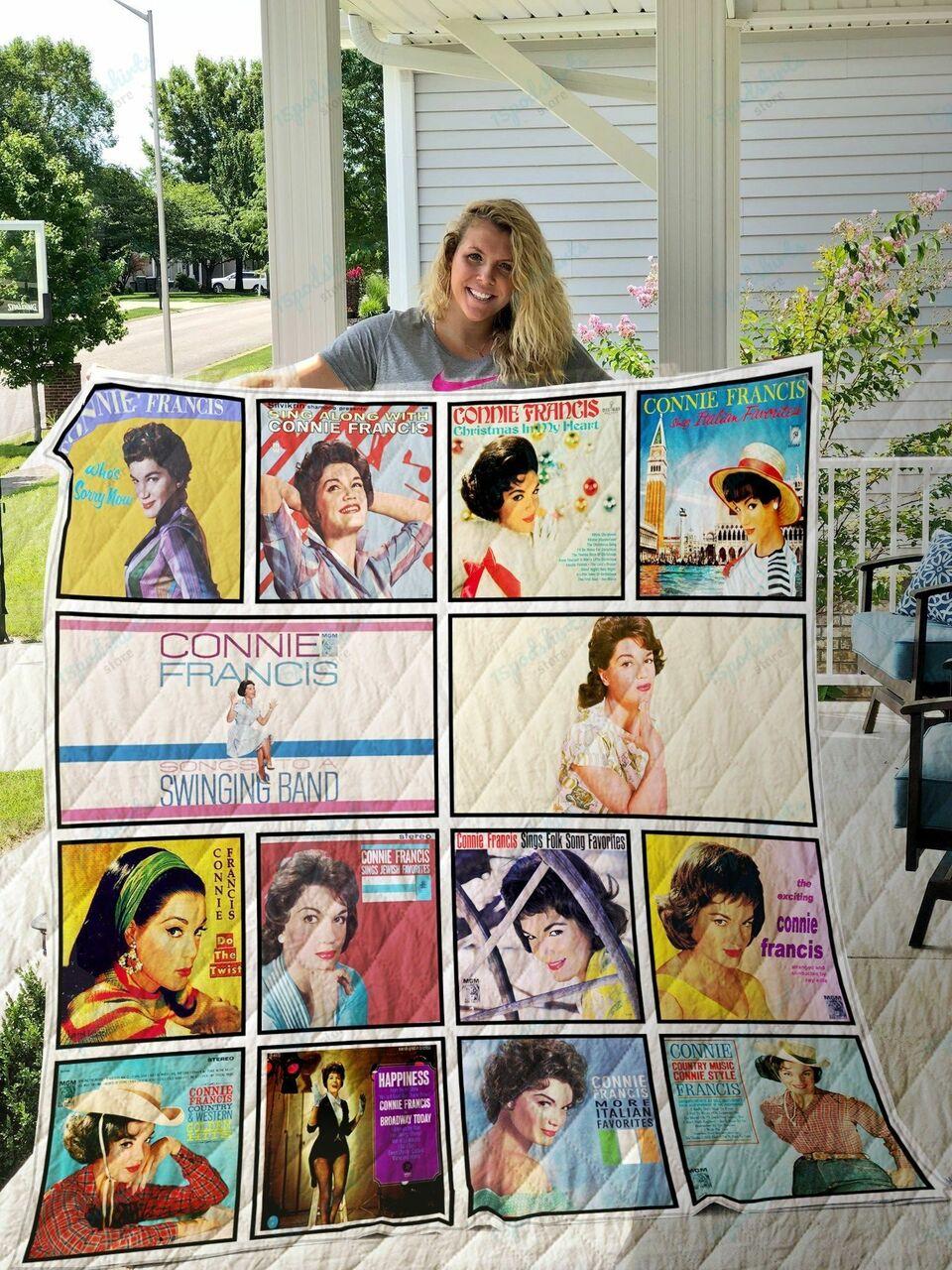 Connie Fra Quilt Blanket