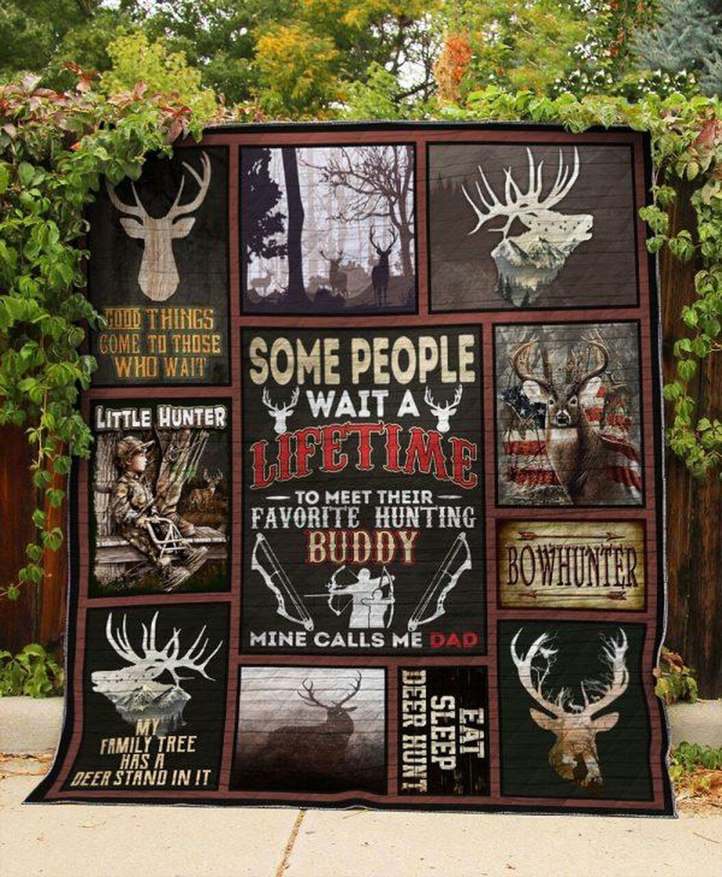 Hunting Quilt Blanket Ver 44 Quilt