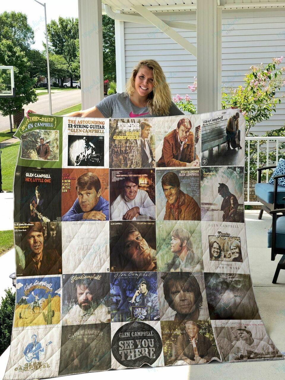 Glen Campbell Quilt Blanket