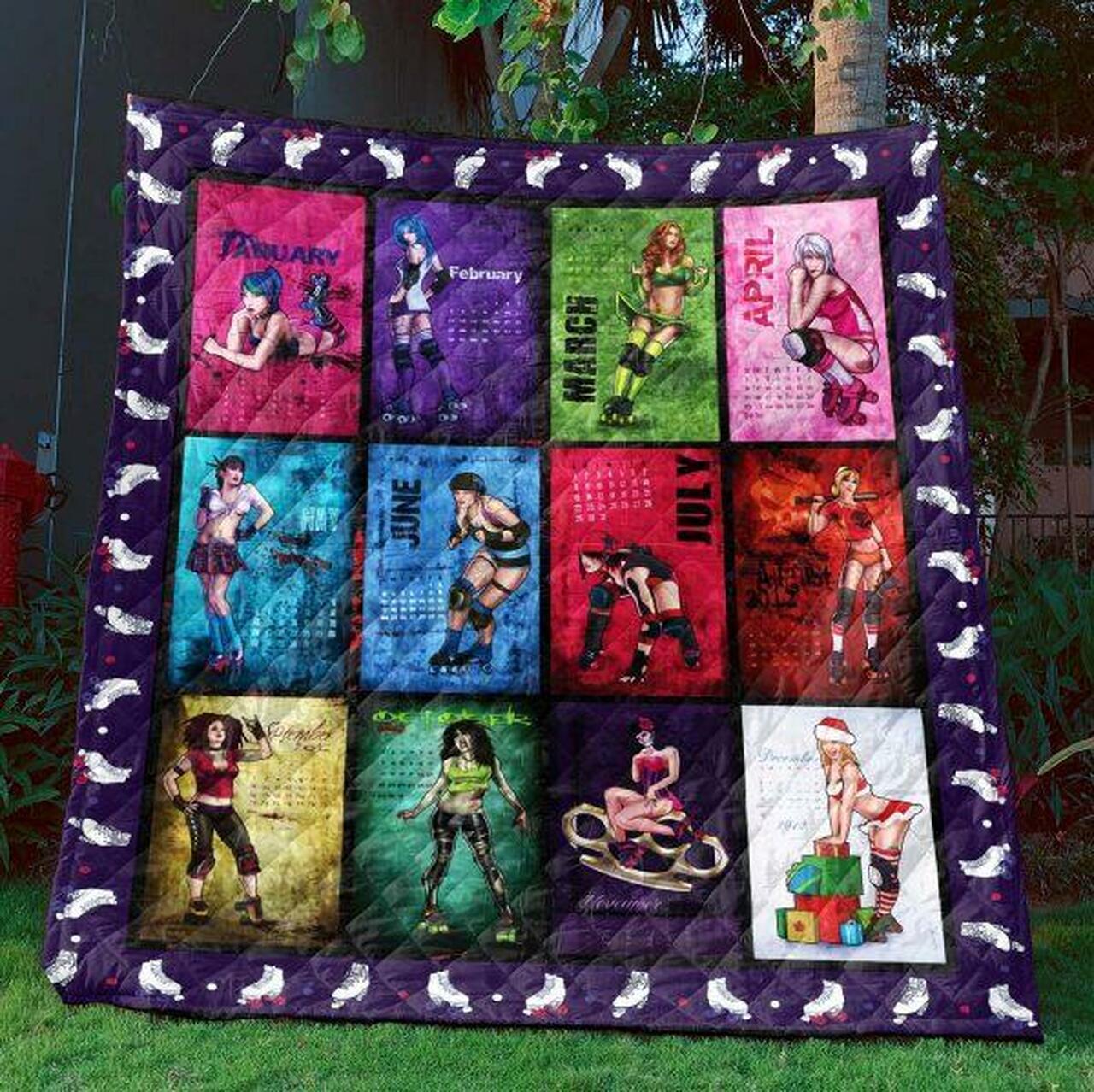 Rolling All Year Round Quilt Blanket Yhn2 Quilt