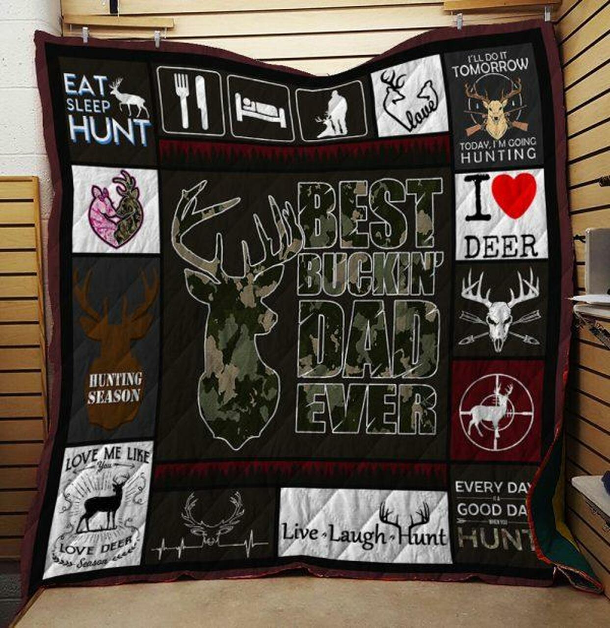 Hunting Quilt Blanket Ver 41 Quilt