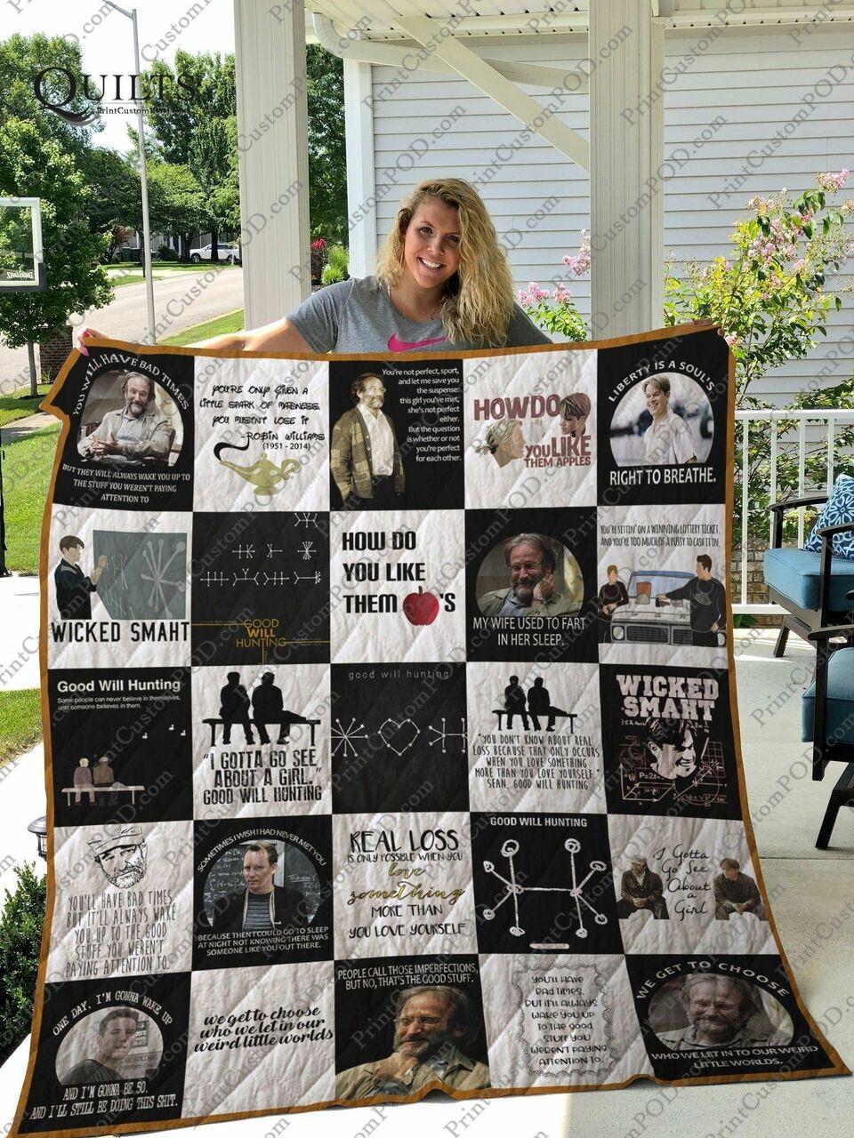 Good Will Hunting Quilt Blanket For Ver 25
