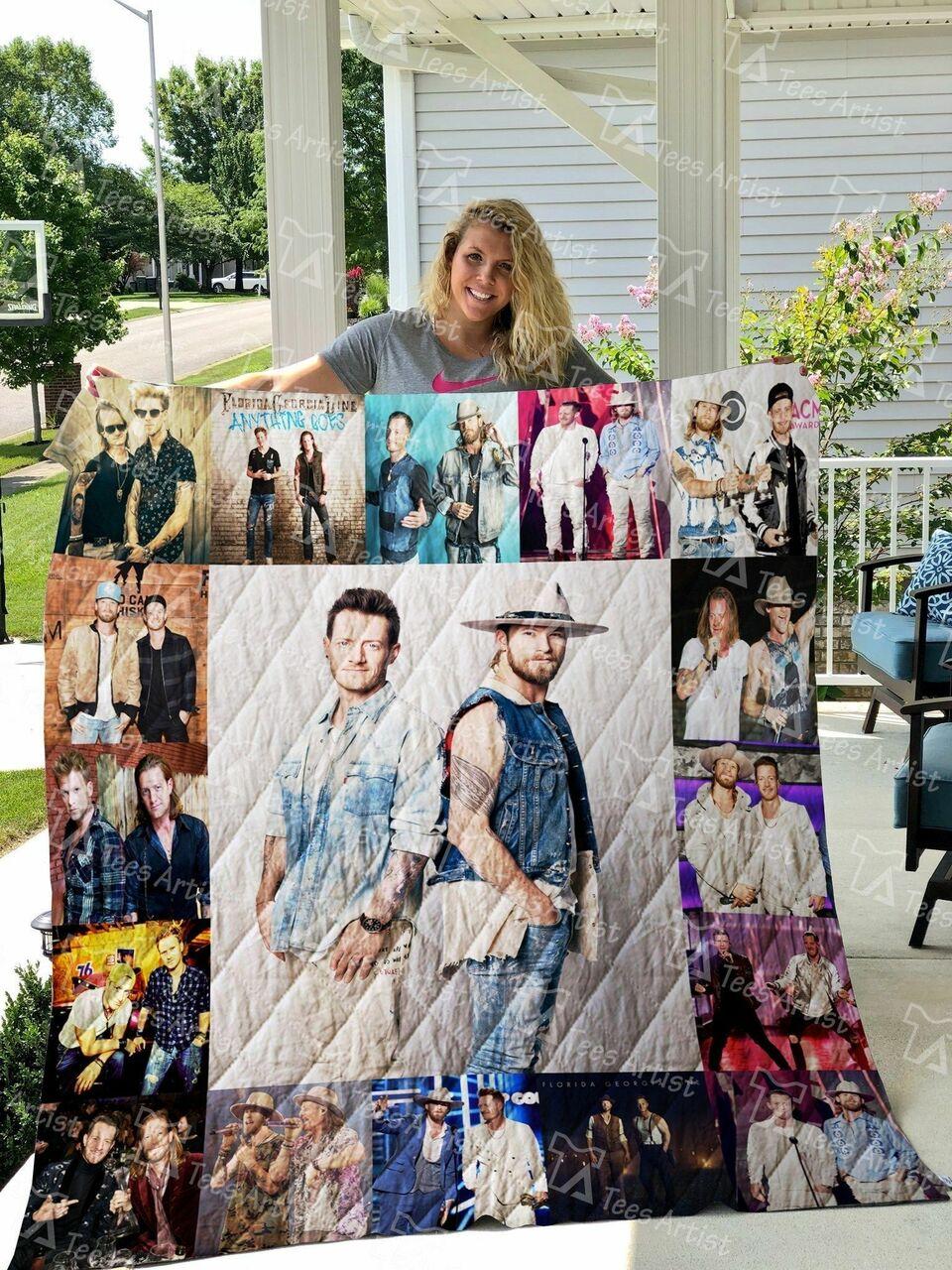 Florida Georgia Line Quilt Blanket 01199