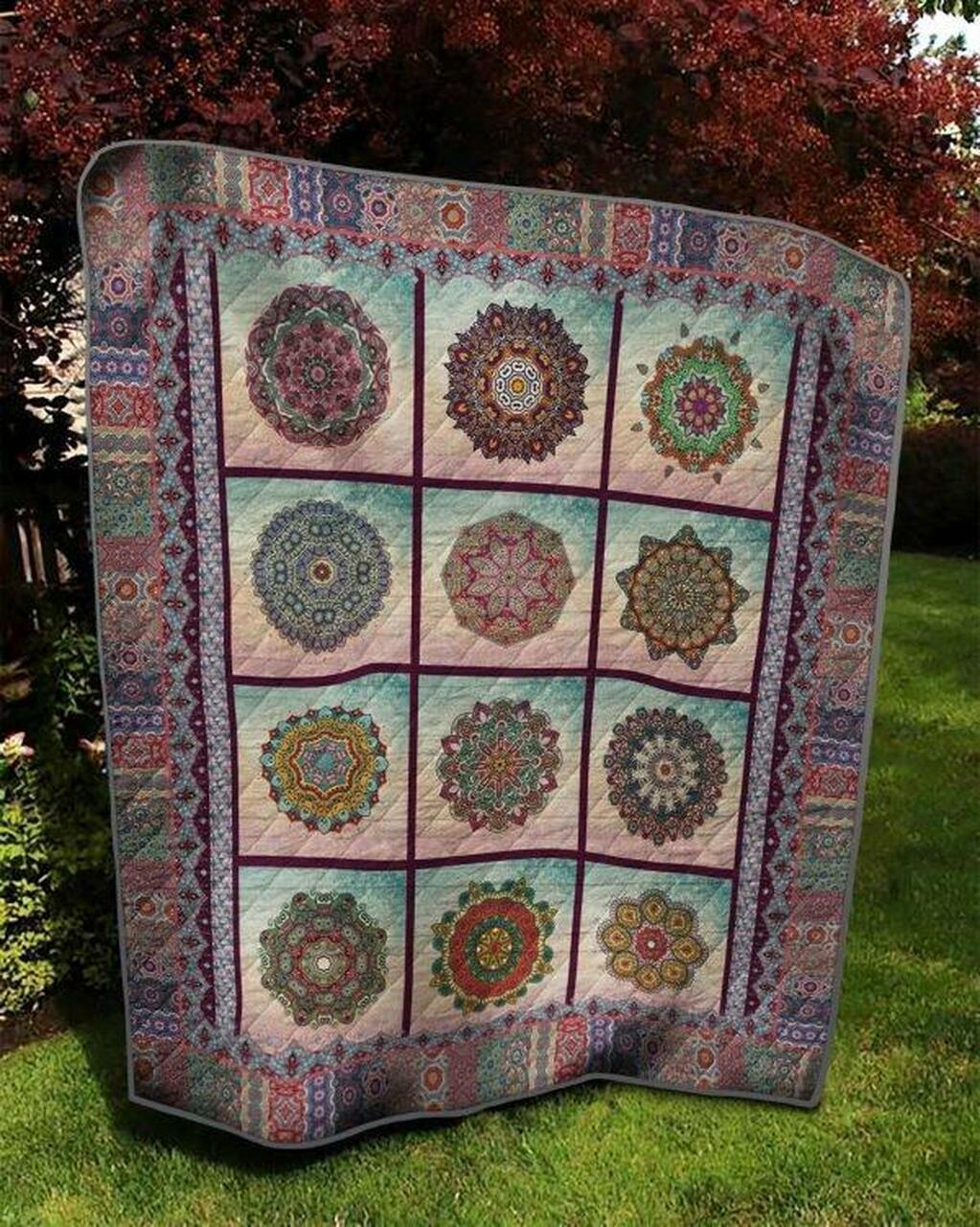 Mandala P120408 Quilt Blanket Quilt