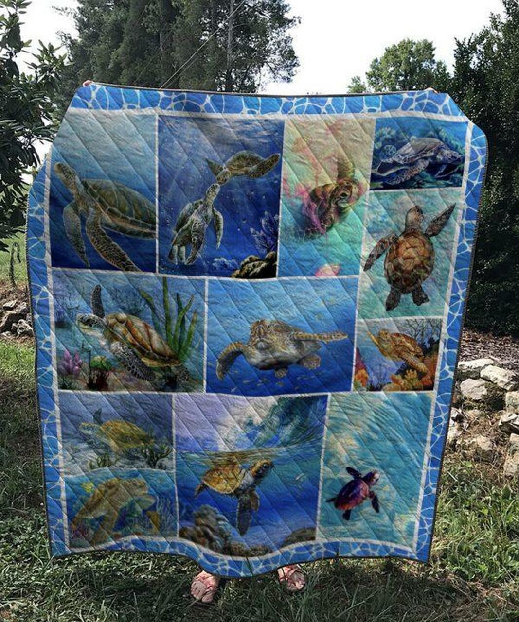Turtle 1103 27 Quilt Blanket Quilt