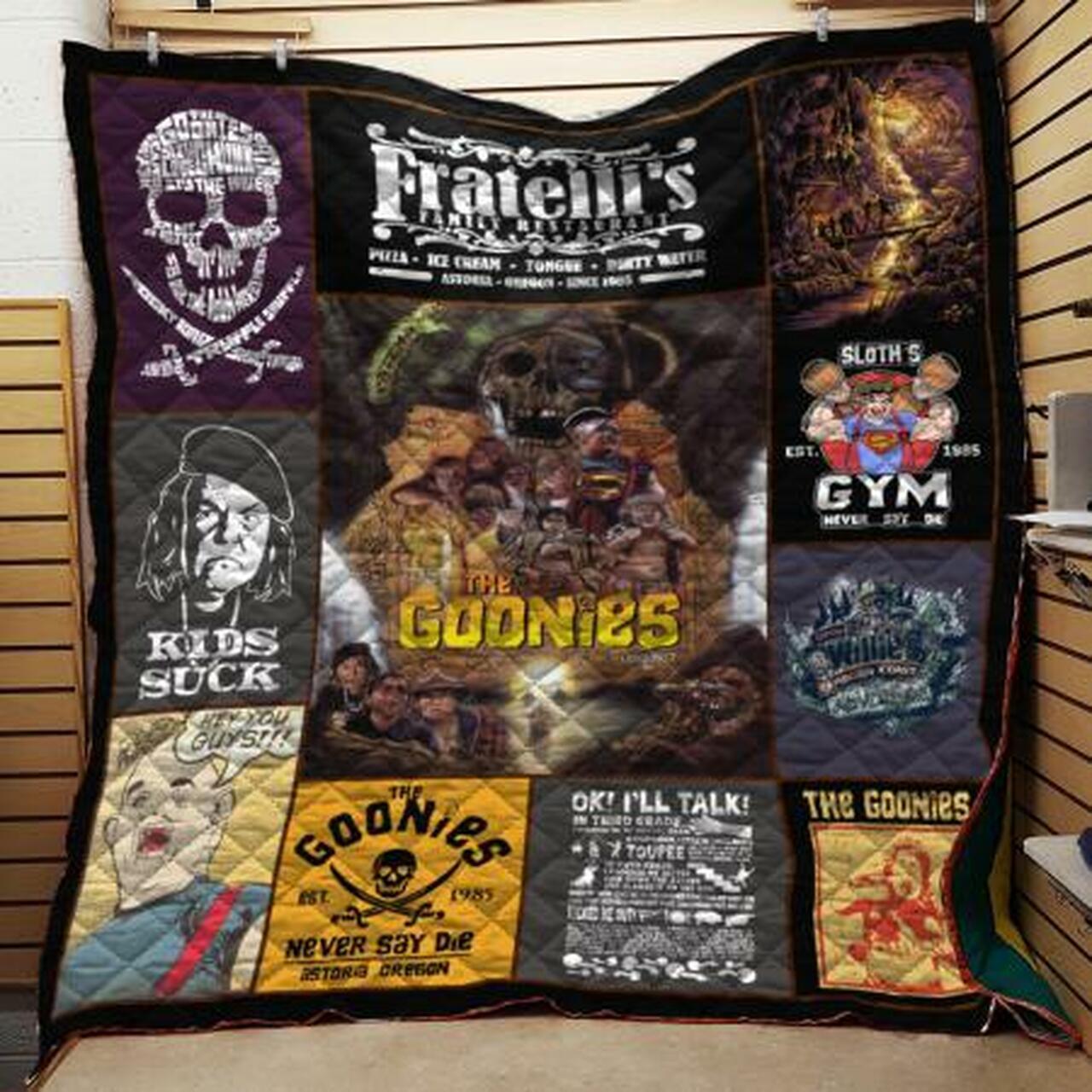 The Goo Collage Quilt Blanket Quilt