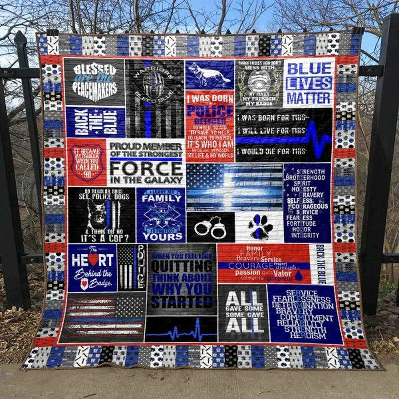 Warr Bleed Blue Quilt Blanket Aq55 Quilt