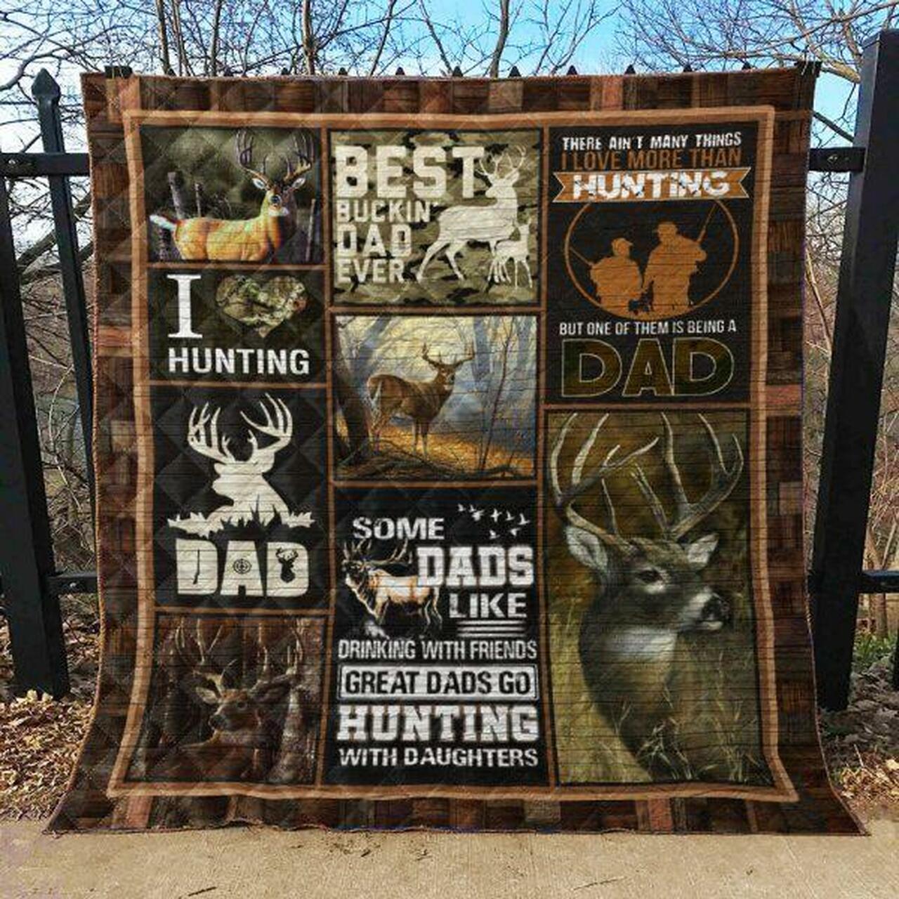 Hunting Quilt Blanket Ver 40 Quilt