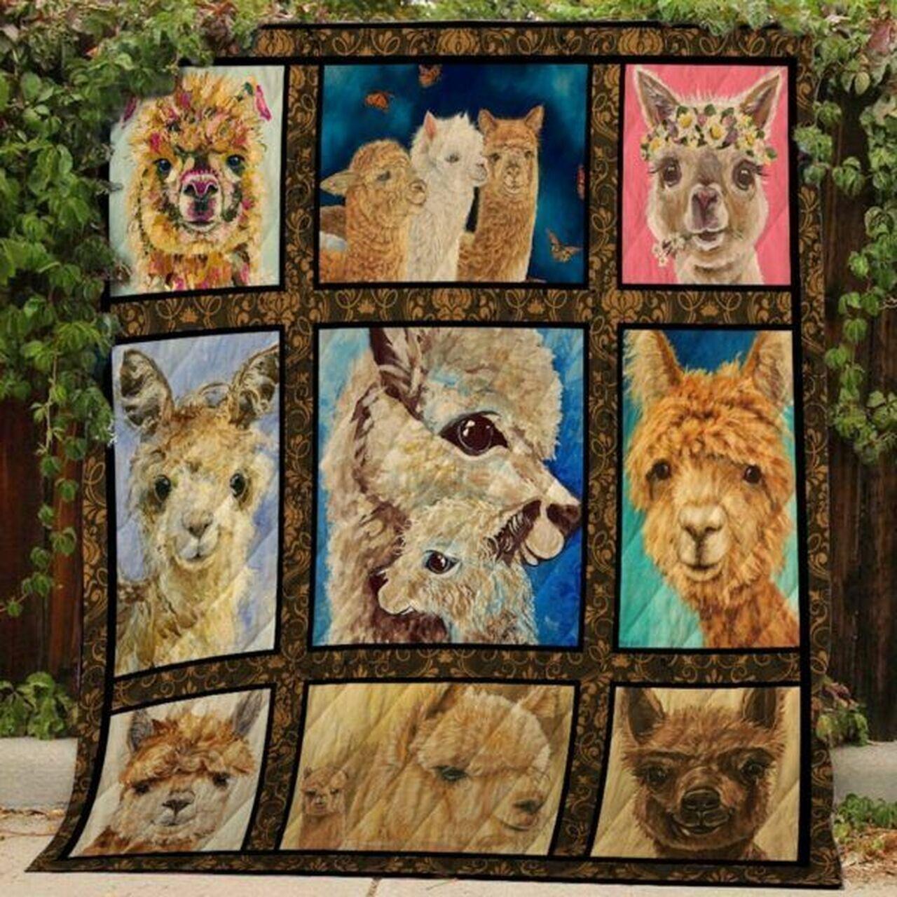 Alpaca Clh1611055Q Quilt Blanket