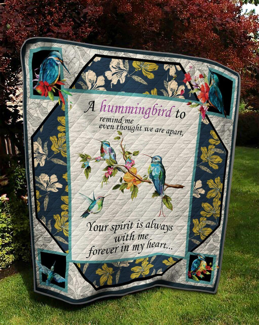 Hummingbird Td19110277 Quilt Blanket