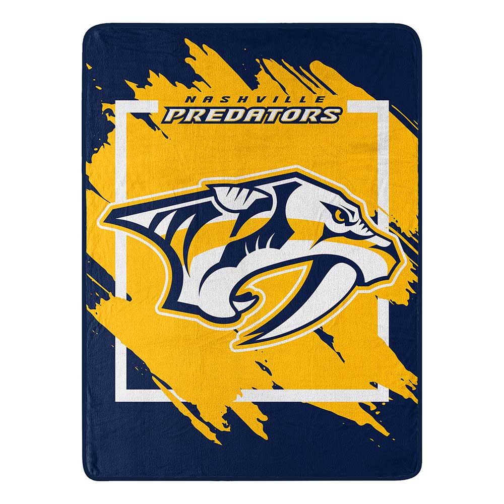 NHLhville Preda Diional Microchel Throw Blanket