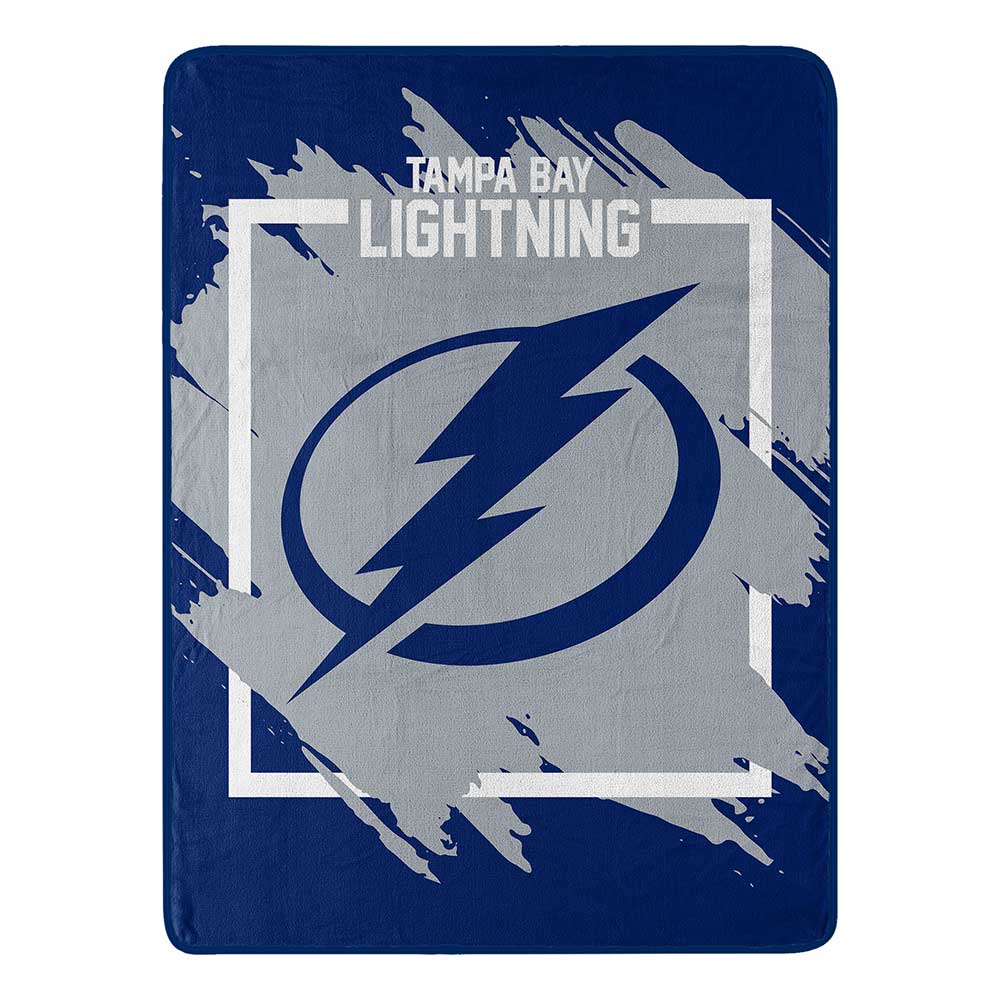 NHL Tampa Bay Lightning Diional Microchel Throw Blanket