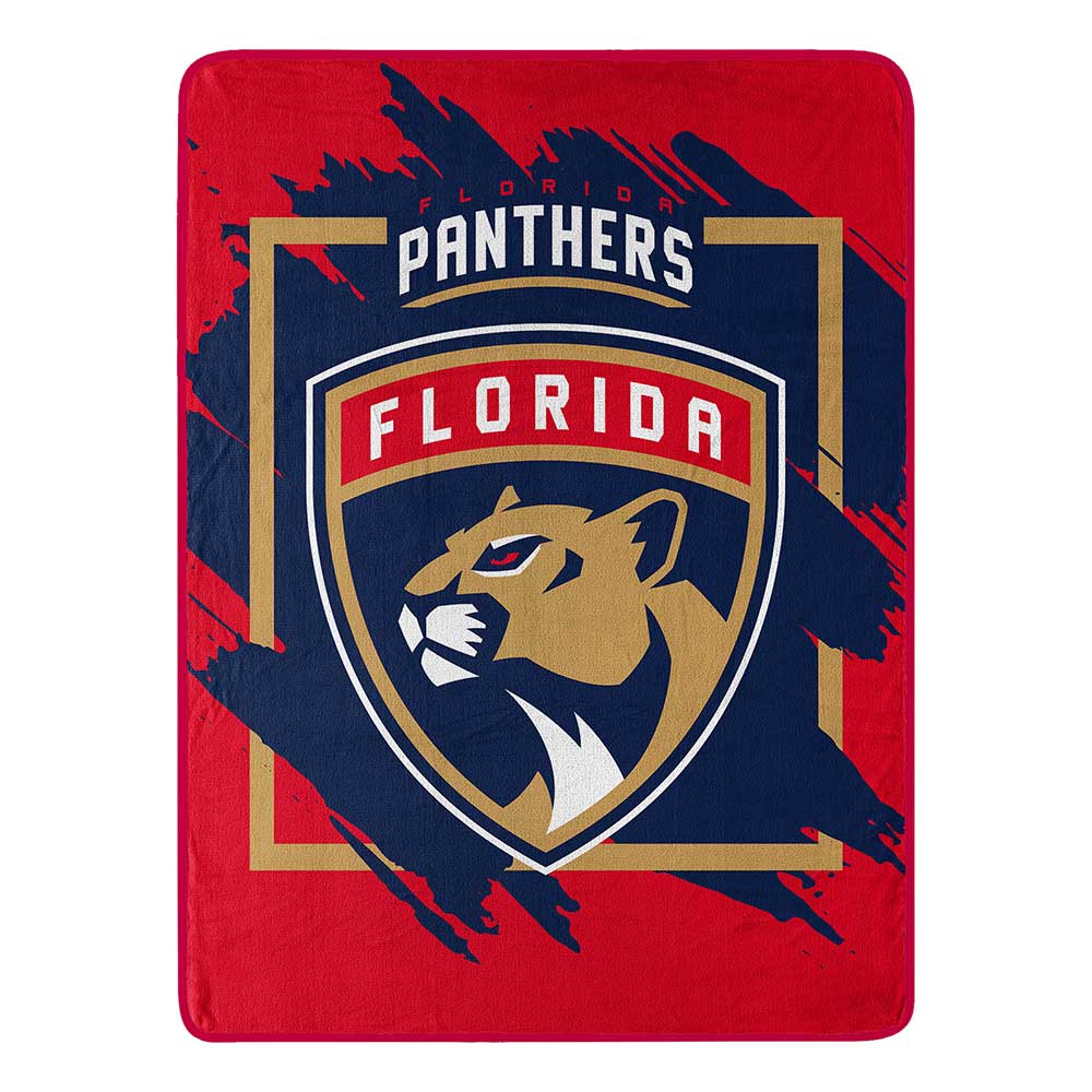 NHL Florida Pant Diional Microchel Throw Blanket