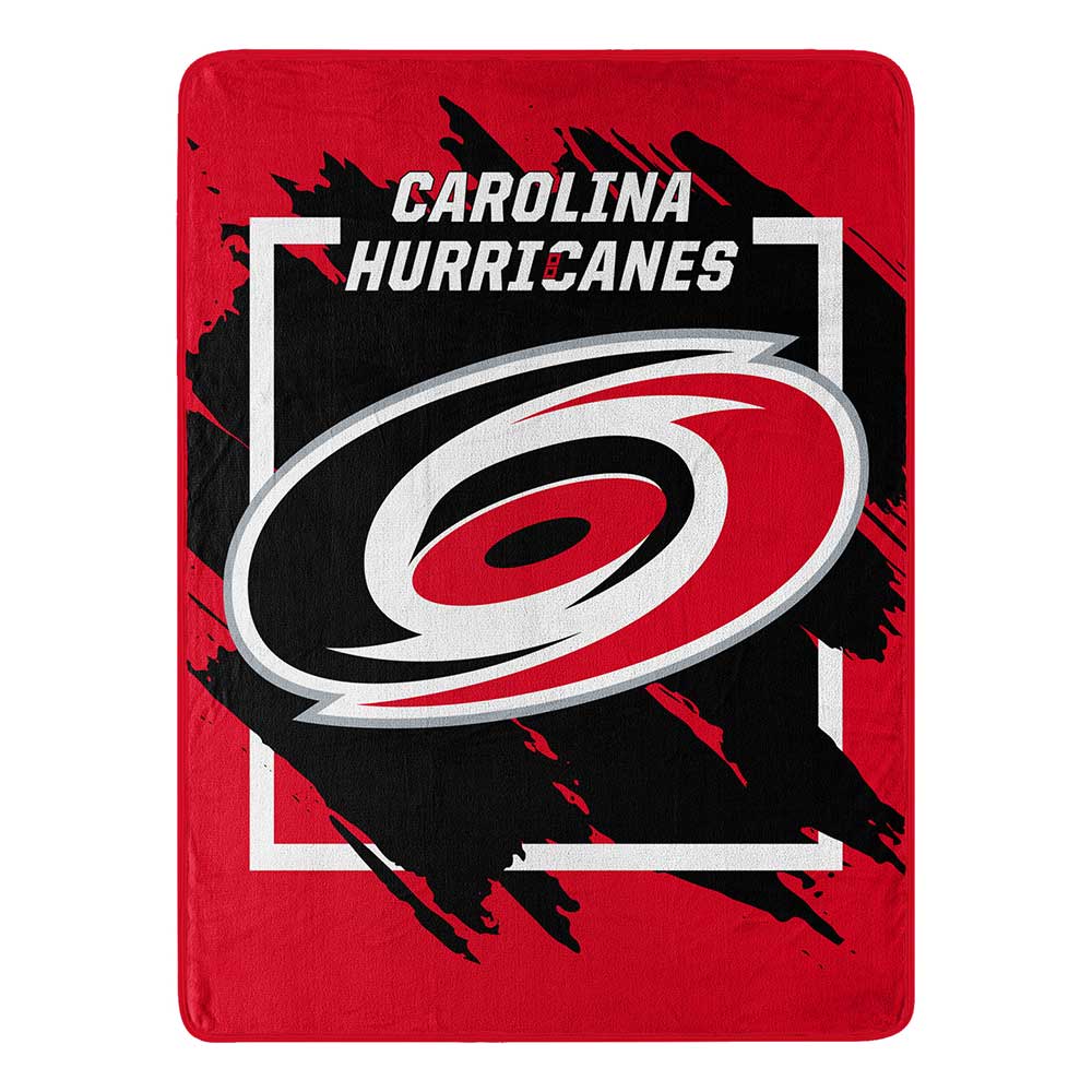 NHL Carolina Hurric Diional Microchel Throw Blanket