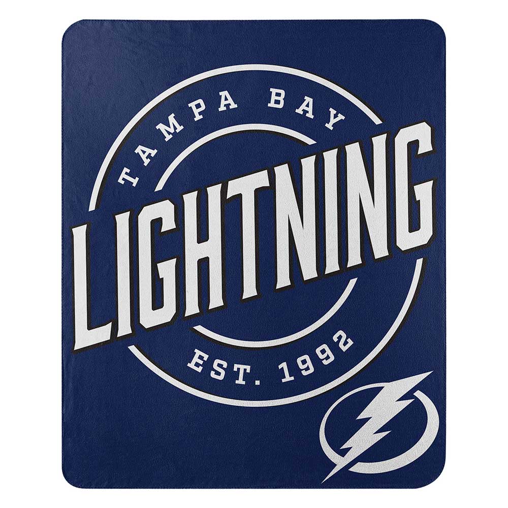 NHL Tampa Bay Lightning Campaign Fleece Throw Blanket