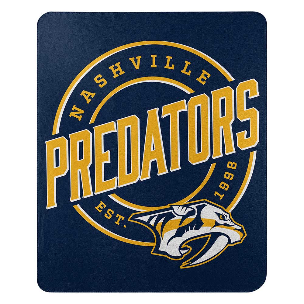 NHLhville Preda Campaign Fleece Throw Blanket