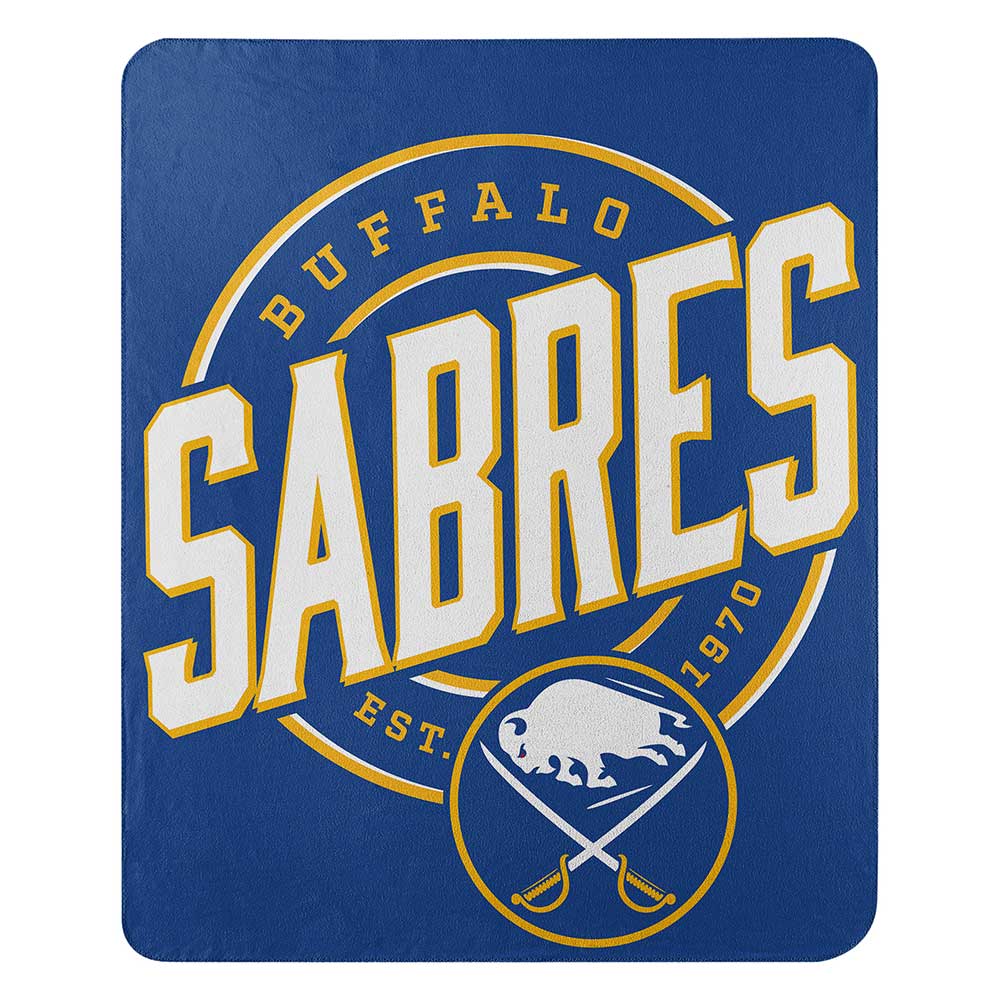 NHL Buffaa Campaign Fleece Throw Blanket