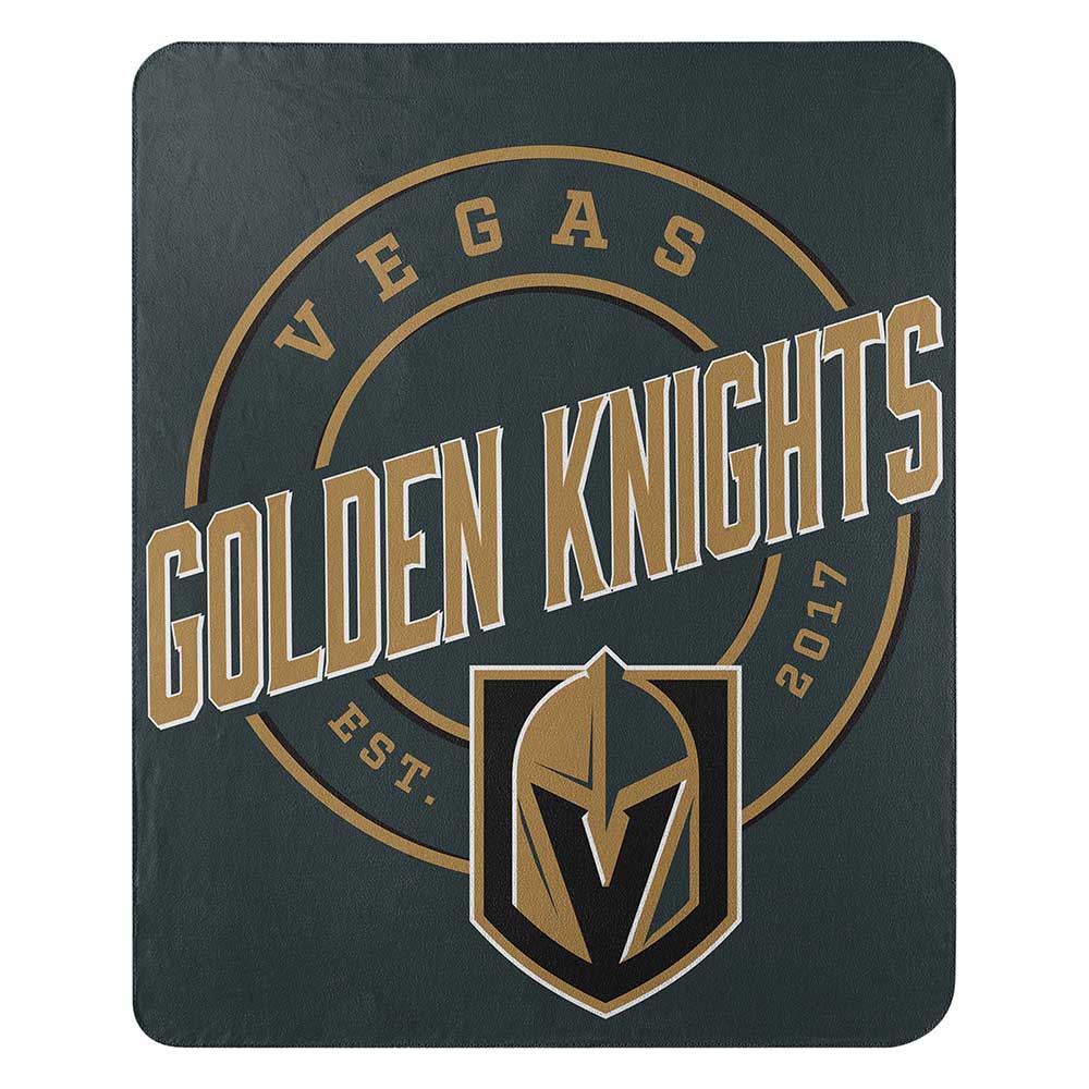 NHL V Golden Kni Campaign Fleece Throw Blanket