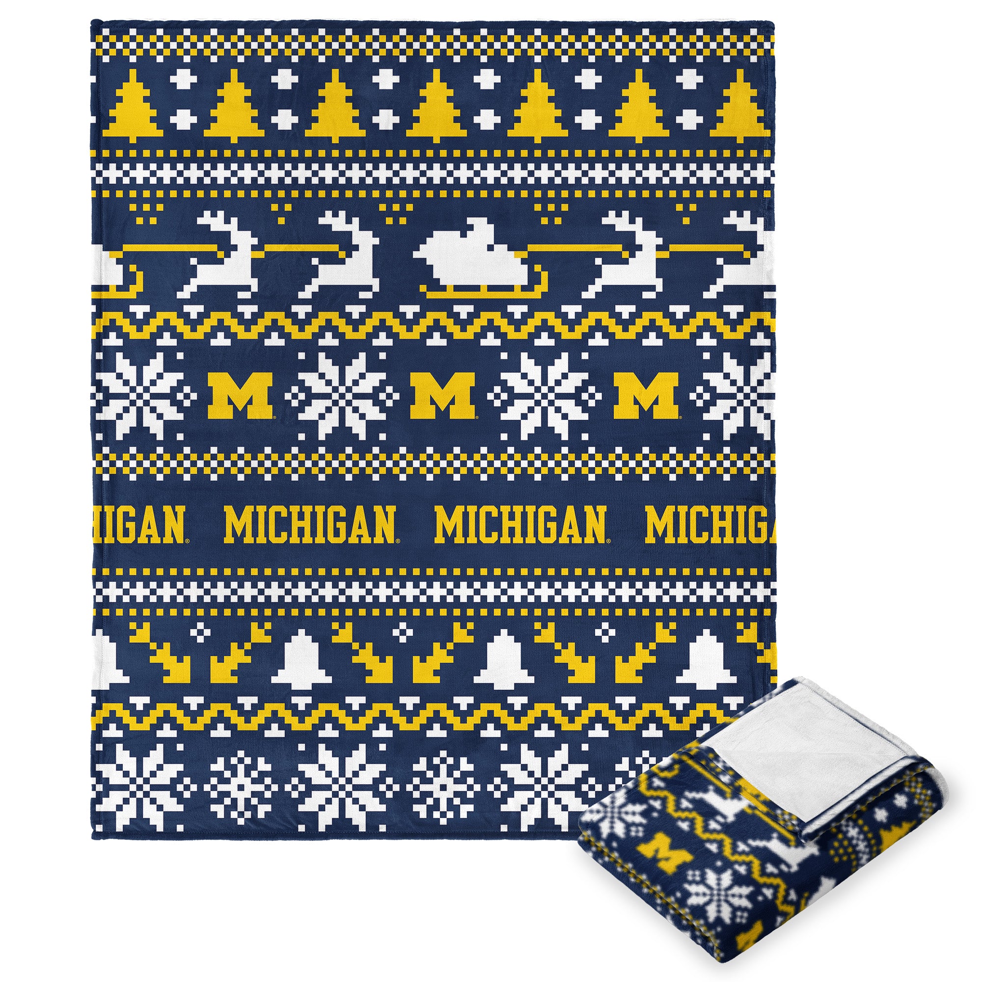 Michigtapar NCAA Tiilk Touch Throw Blanket