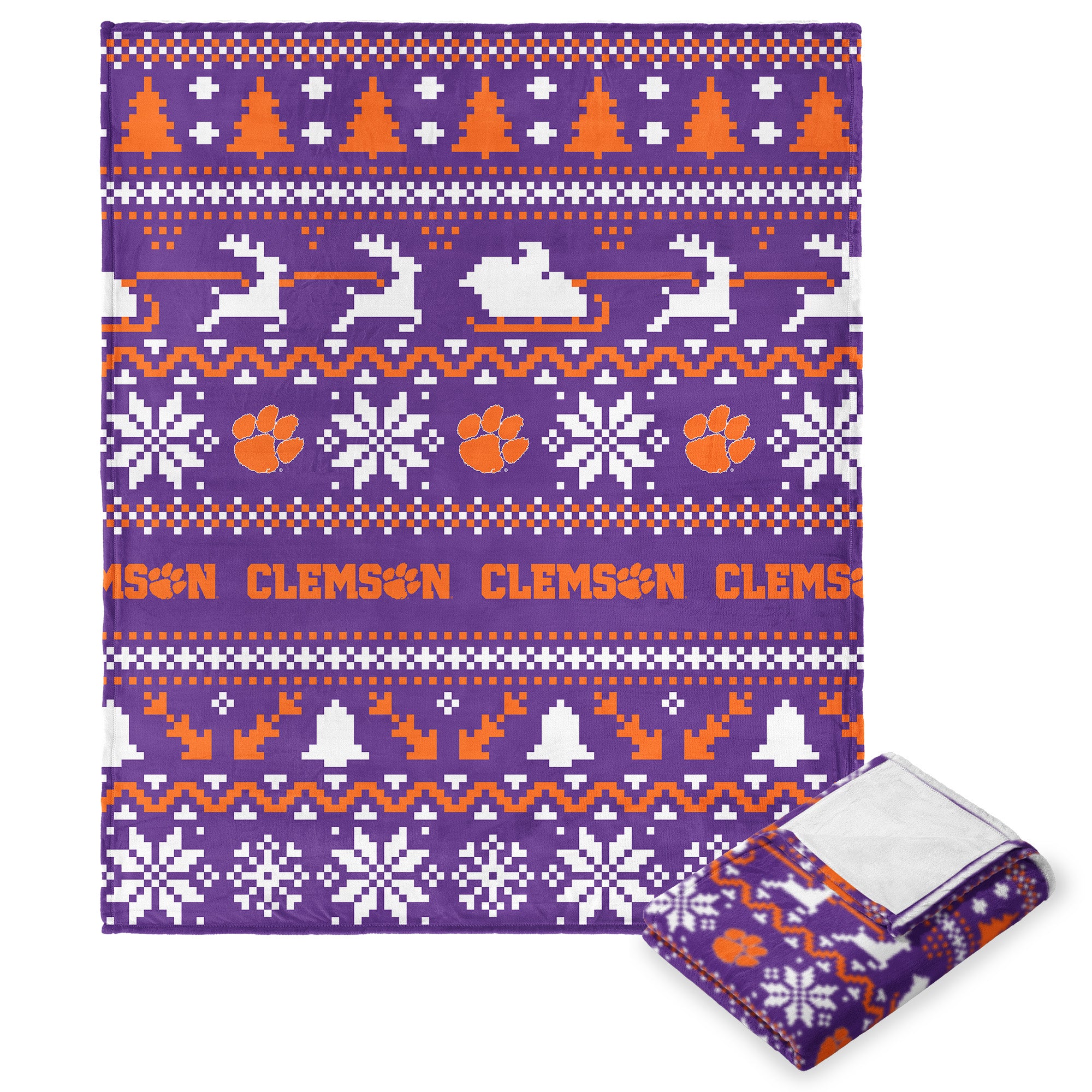 Con Ti NCAA Tiilk Touch Throw Blanket