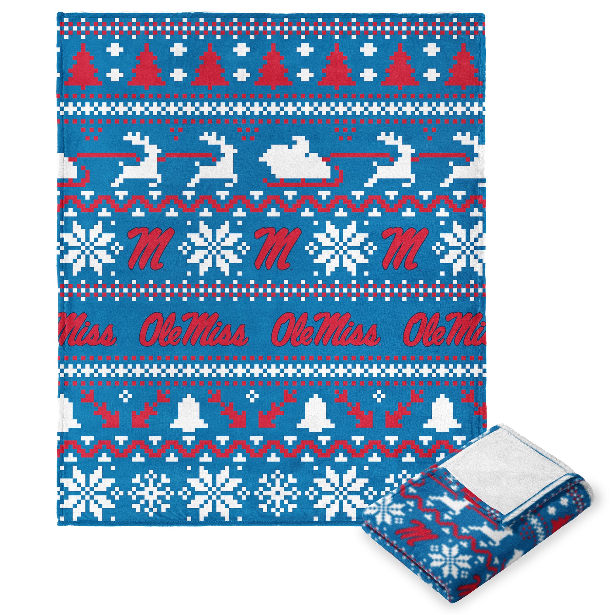 Oles Re NCAA Tiilk Touch Throw Blanket