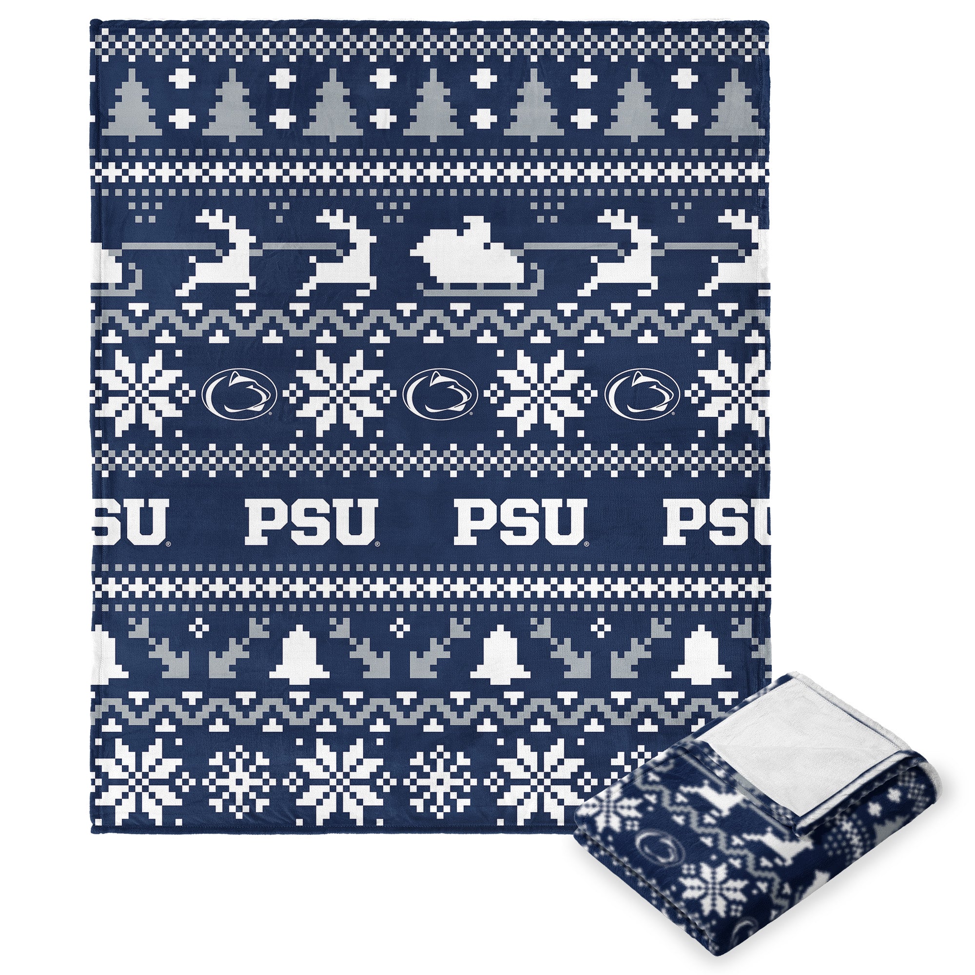 Petate Nittany L NCAA Tiilk Touch Throw Blanket