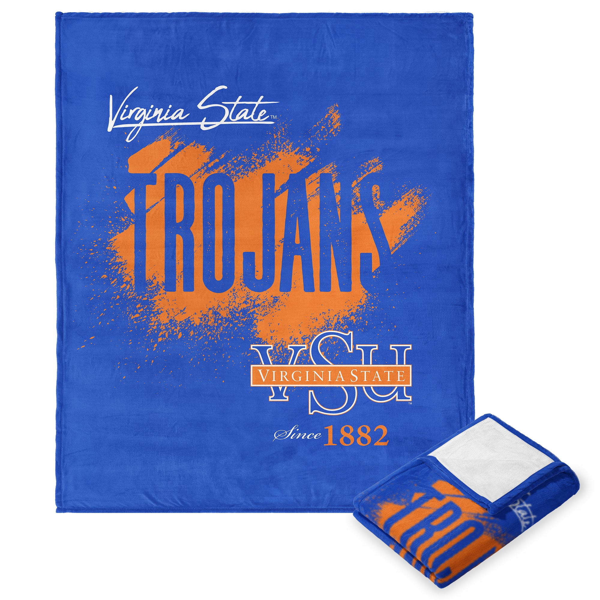 NCAA Virgintate Traditiilk Touch Throw Blanket