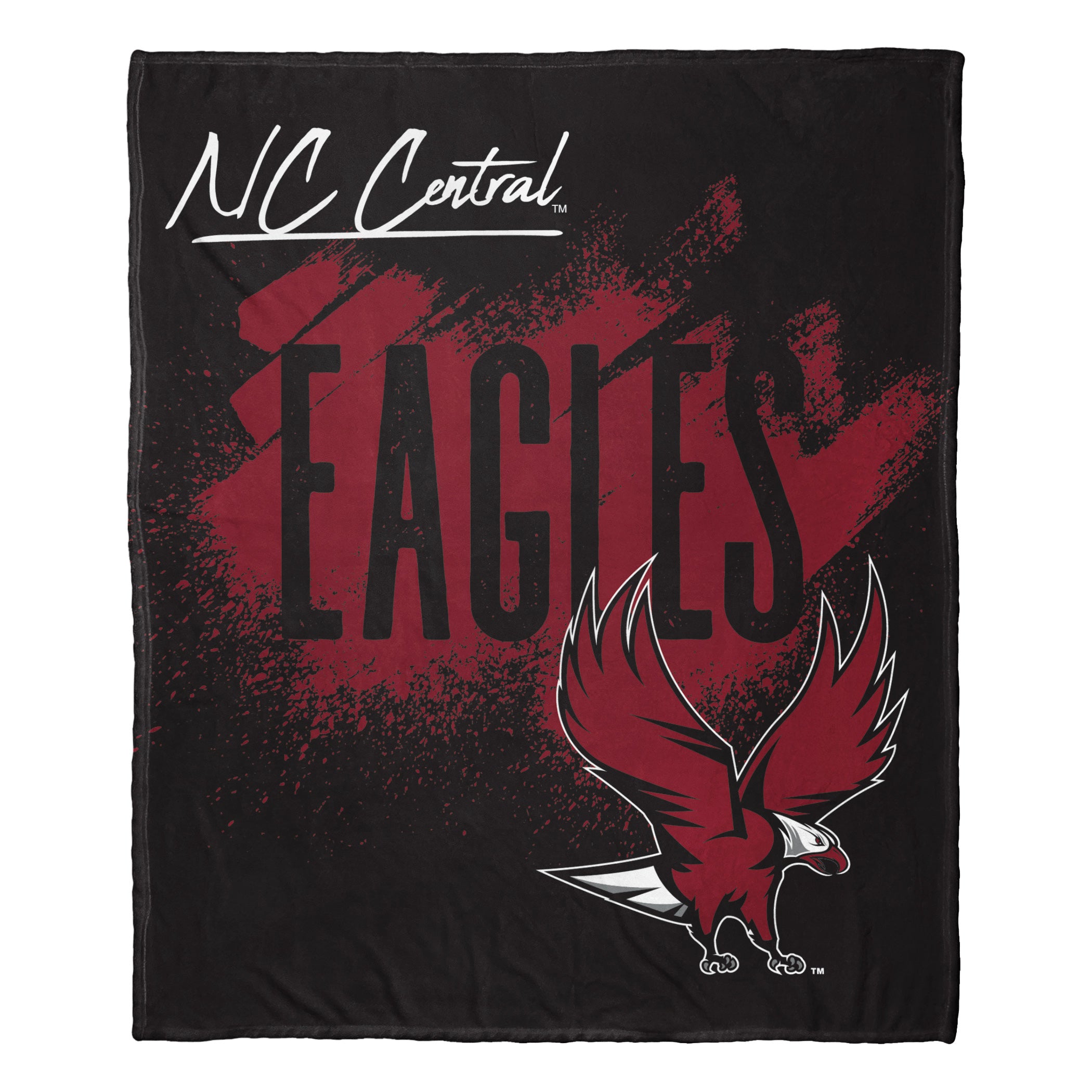 NCchool Tradition North Carolina Central Ea Silk Touch Throw Blanket
