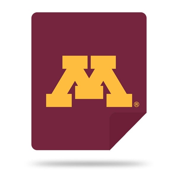 NCAA Miota Golden Gop Silver Knit Throw Blanket