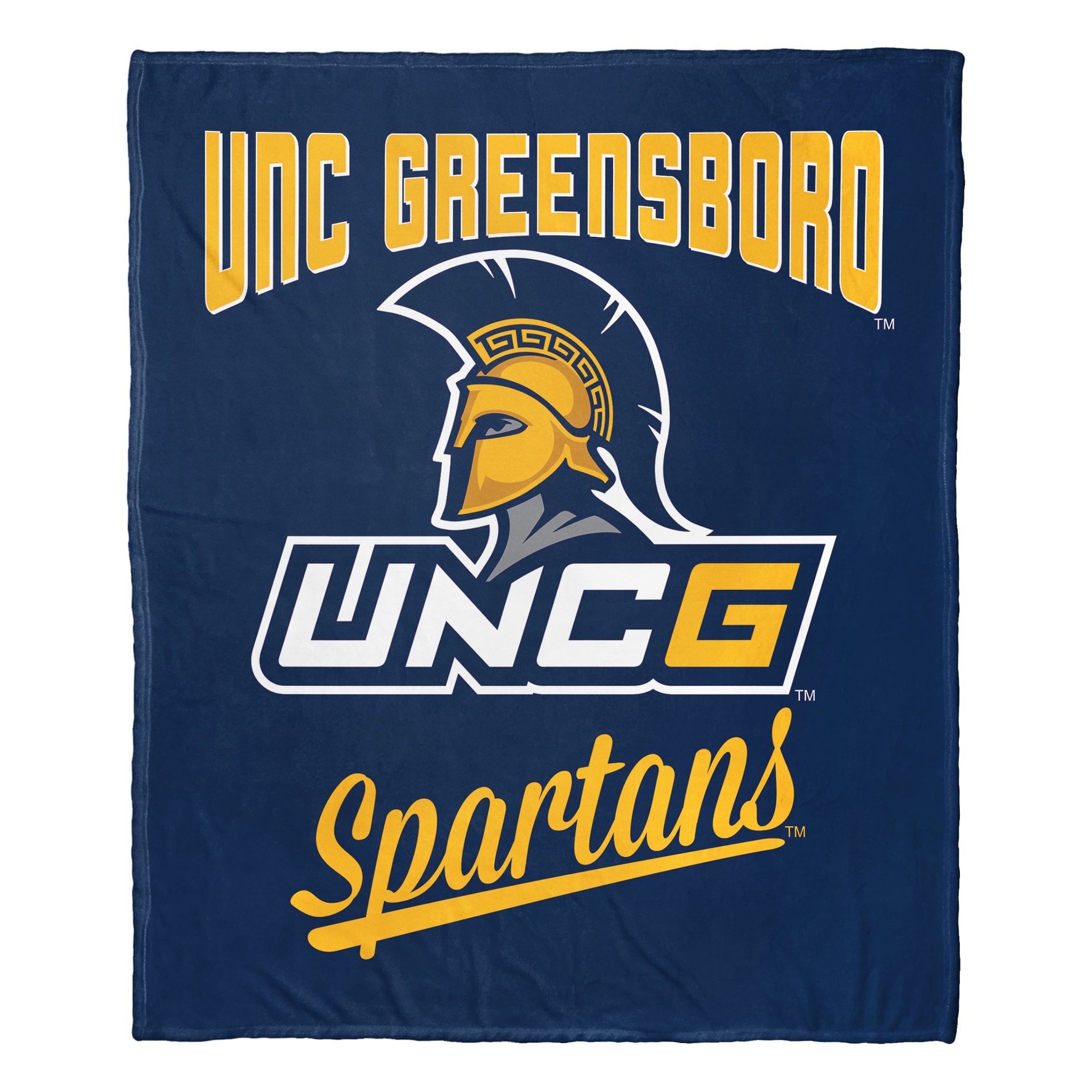 NCAA UNC Grbopar Alumilk Touch Throw Blanket