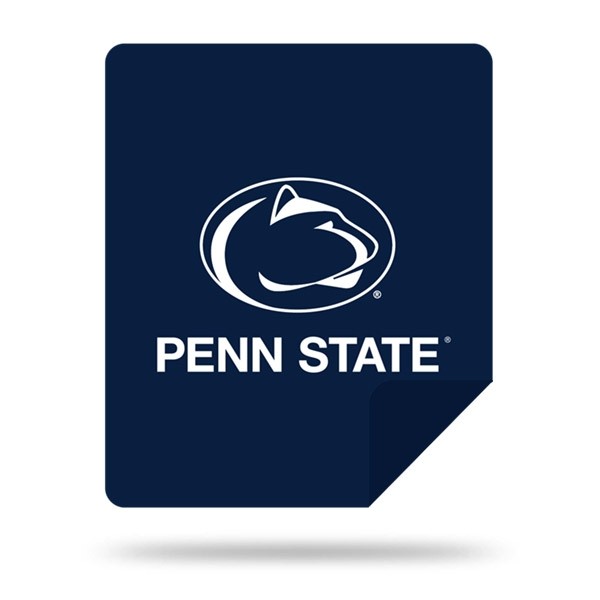 NCAA Petate Nittany L Silver Knit Throw Blanket