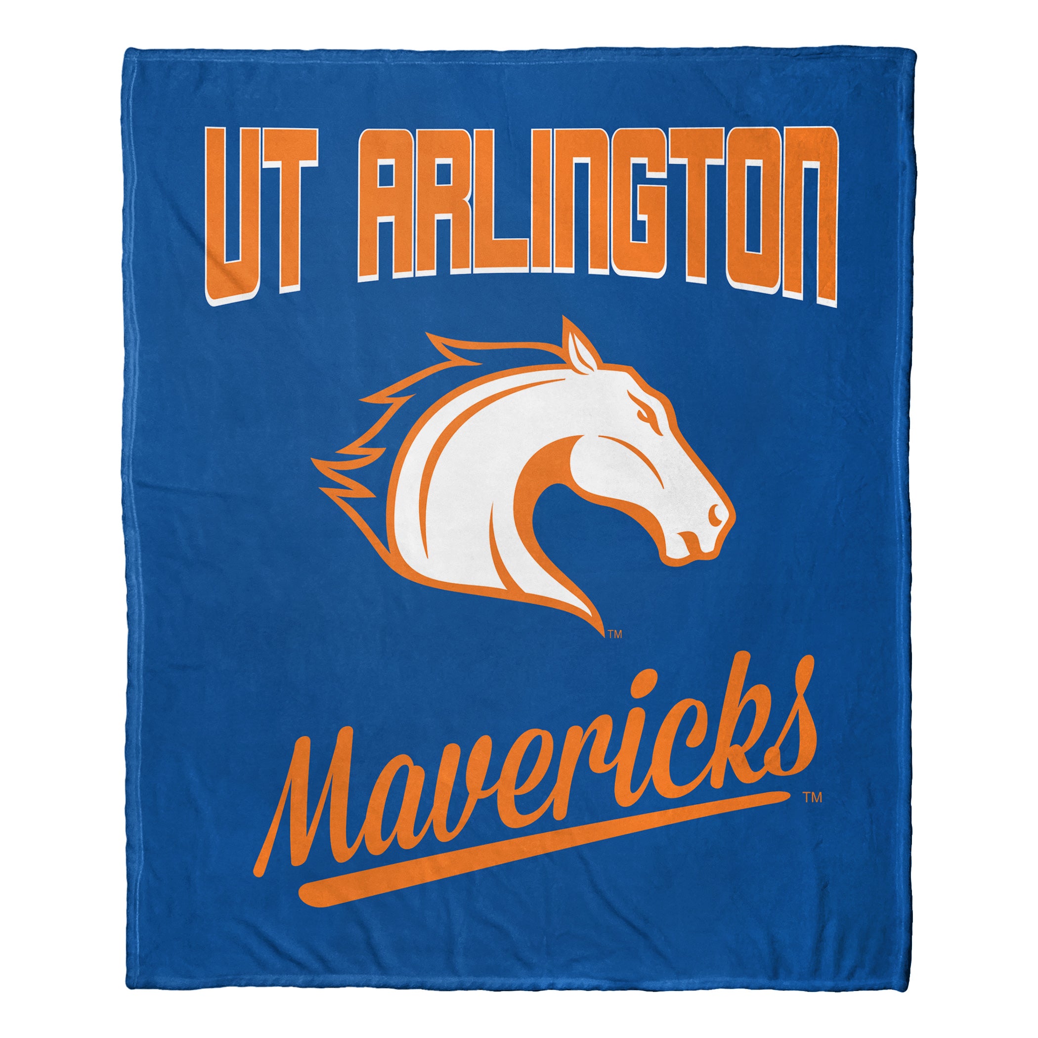 NCAA UT Arlington Maver Alumilk Touch Throw Blanket