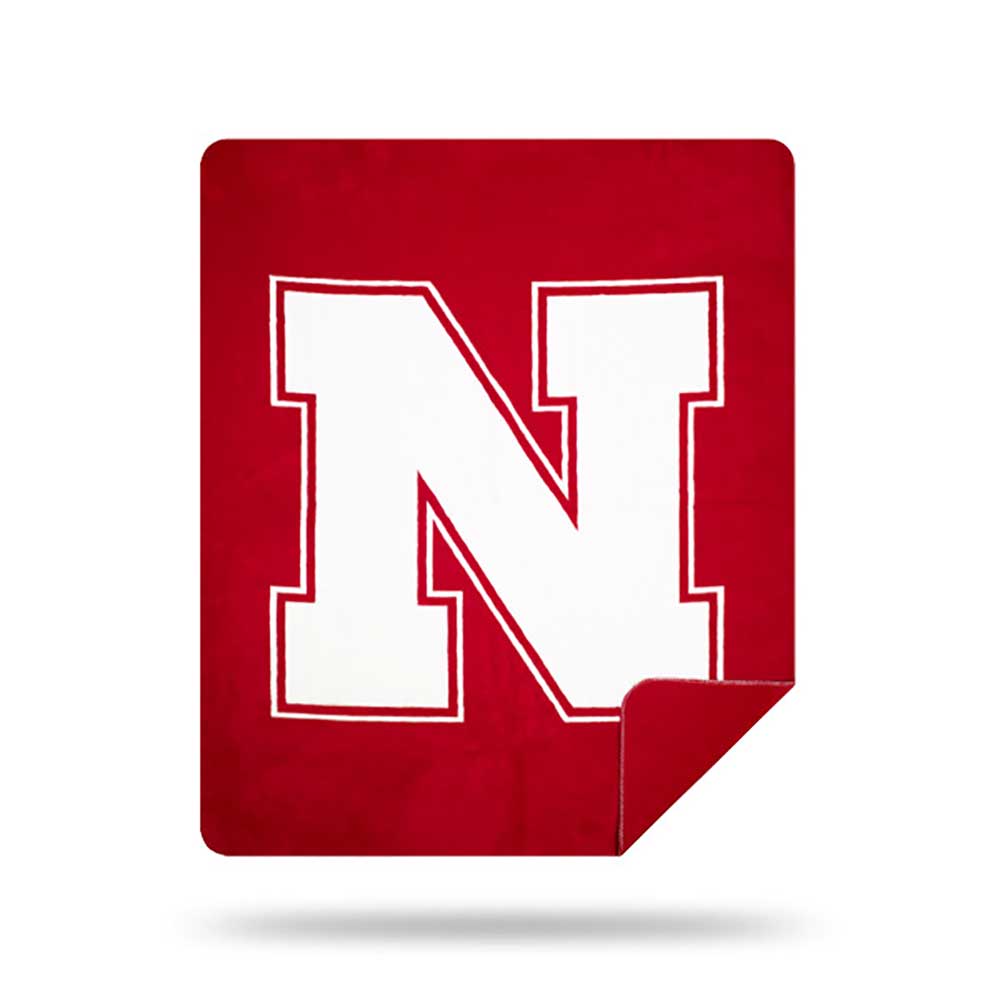 NCAA Neka Cor Silver Knit Throw Blanket