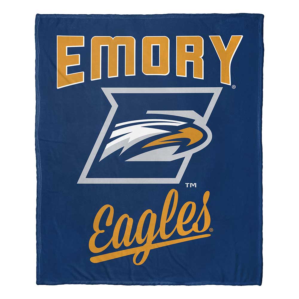 NCAA Emory Ea Alumilk Touch Throw Blanket
